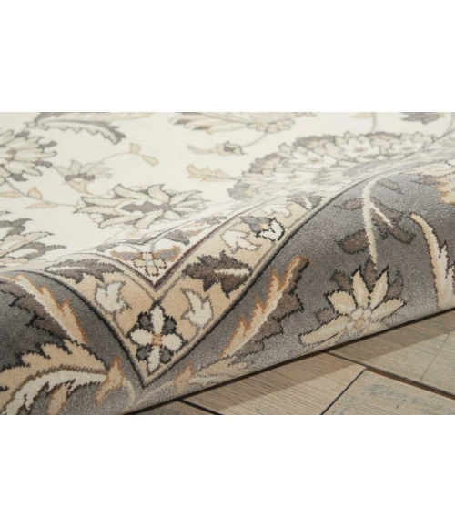 Nourison Persian Crown Ivory/Grey PC002 1ft.11in. x 2ft.11in. Rect. Rug