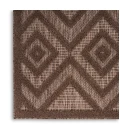 Nourison Home Versatile Brown NRV01 2 ft. 2 in. X 7 ft. 6 Rectangle Rug