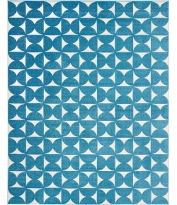 Nourison Home Harper DS301 Blue 8 ft. X 10 ft. Area Rug
