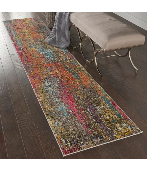 Nourison Celestial Area Rug CES14-Sunset
