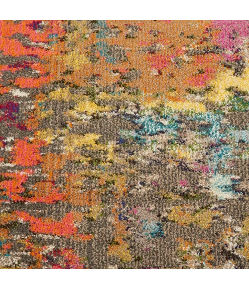Nourison Celestial Round Area Rug CES14-Sunset