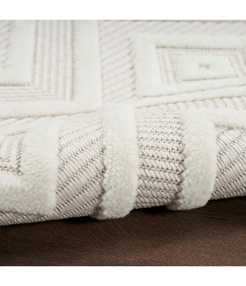 Nourison Versatile Area Rug NRV01 Ivory/White