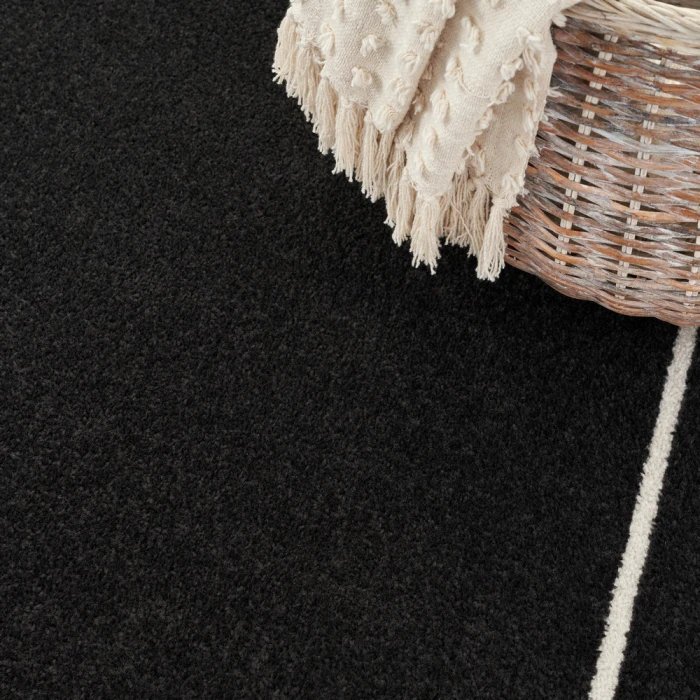 Nourison Nourison Essentials Area Rug NRE02 Black Ivory