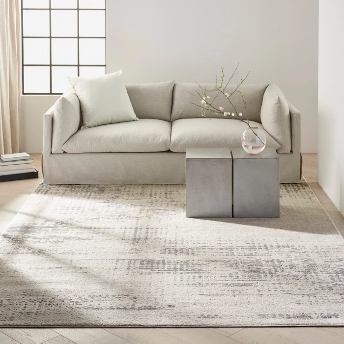 Calvin Klein Rush Area Rug CK953 Ivory Beige