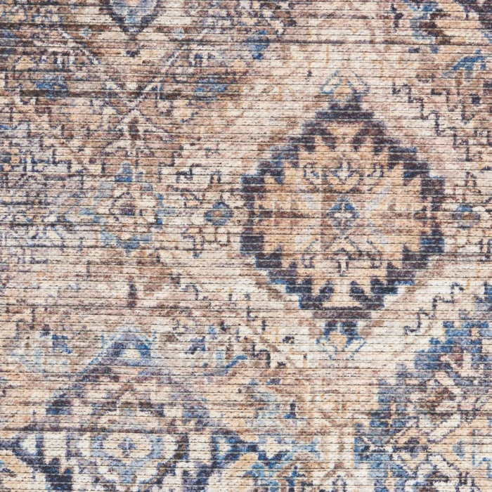 Nicole Curtis Machine Washable Series 1 Area Rug SR103 Ivory/Latte