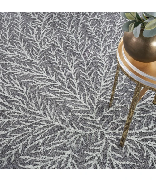 Michael Amini Ma30 Star Area Rug SMR03 Slate/Teal