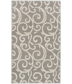 Nourison Home Grafix GRF19 Grey 3 ft. X 5 ft. Area Rug