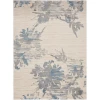 Calvin Klein CK005 Enchanting ECH01 Ivory Grey Blue 8 ft. X 10 ft. Area Rug