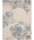 Calvin Klein Enchanting Area Rug ECH01 Ivory/Grey/Blue