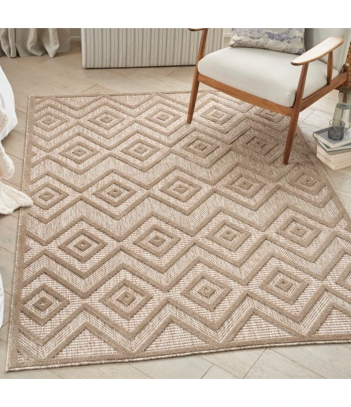 Nourison Versatile Area Rug NRV01 Natural Beige