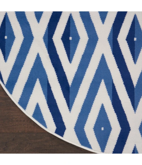 Nourison Whimsicle Area Rug WHS04-Ivory Blue