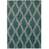 Nourison Home Tranquility Aqua TNQ02 3ft.9in. x 5ft.9in. Rect. Rug