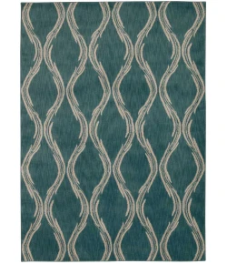Nourison Home Tranquility Aqua TNQ02 3ft.9in. x 5ft.9in. Rect. Rug