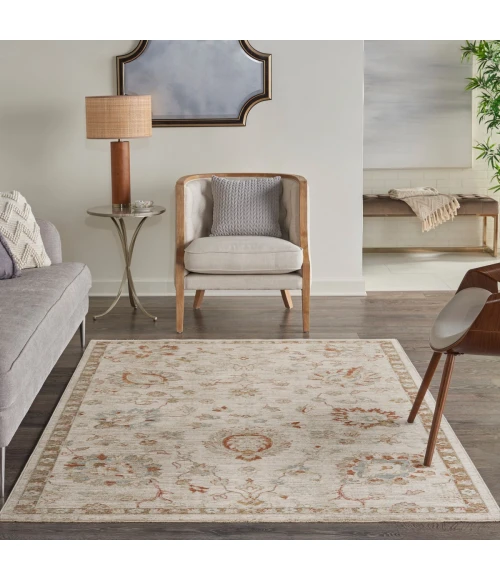 Nourison Infinite Ivory IFT04 5 ft. X 8 ft. Rect. Rug