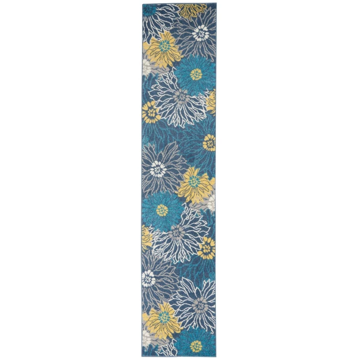 Nourison Passion Runner Area Rug PSN17-Blue