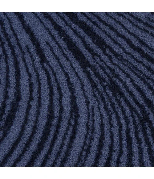 DKNY Central Park West Blue CEP02 2ft.2in. x 7ft.6 Rect. Rug