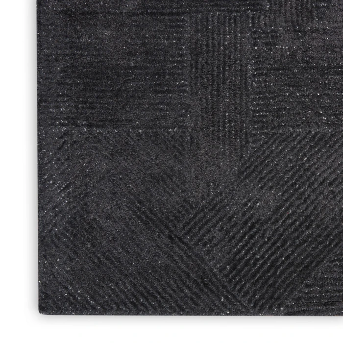 Michael Amini Ma30 Star Area Rug SMR01 Black
