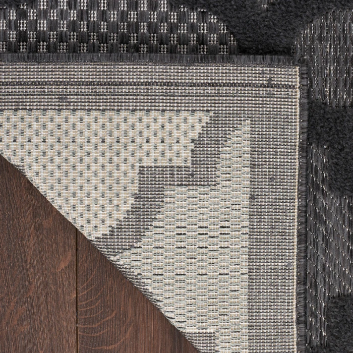Nourison Easy Care Area Rug NES01 Charcoal/Black