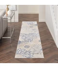 Nourison Passion Area Rug PSN17 Ivory Grey Blue