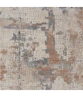 Nourison Rustic Textures Area Rug RUS06-Beige/Grey