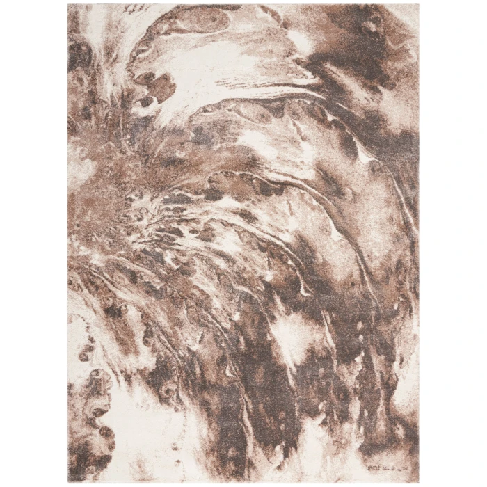 Kathy Ireland American Manor Area Rug AMR03 Ivory Mocha