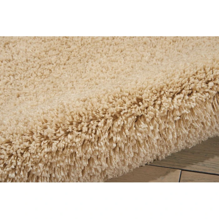 Nourison Home Yummy Shag Beige YUM01 3ft.11in. x 5ft.11in. Rect. Rug