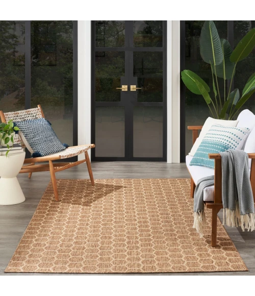 Nourison Twist Reversible Natural TWS01 5 ft. X 7 ft. Rect. Rug