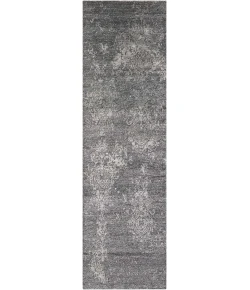 Nourison Home Silk Shadows SHA14 Graphite 2 ft. 3 in. X 8 ft. Area Rug