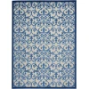 Nourison Home Aloha ALH21 Grey Blue 9 ft. 6 in. X 13 ft. Area Rug