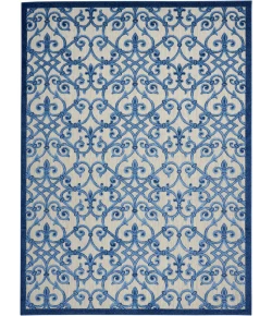 Nourison Home Aloha ALH21 Grey Blue 9 ft. 6 in. X 13 ft. Area Rug