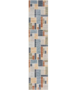 Nourison Home Astra Machine Washable ASW09 Multicolor 2 ft. 2 in. X 12 ft. Area Rug