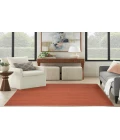 Nourison Washable Essentials Brick WAE01 5 ft. 3 in. X 7 ft. 3 in. Rectangle Rug