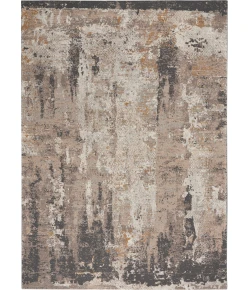 Nourison Home Tangra TNR05 Cream Grey 4 ft. X 6 ft. Area Rug