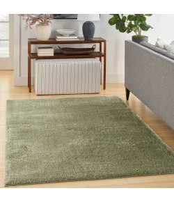 Nourison Home Pacific Shag PCS01 Green 7 ft. 10 in. X 9 ft. 10 in. Area Rug