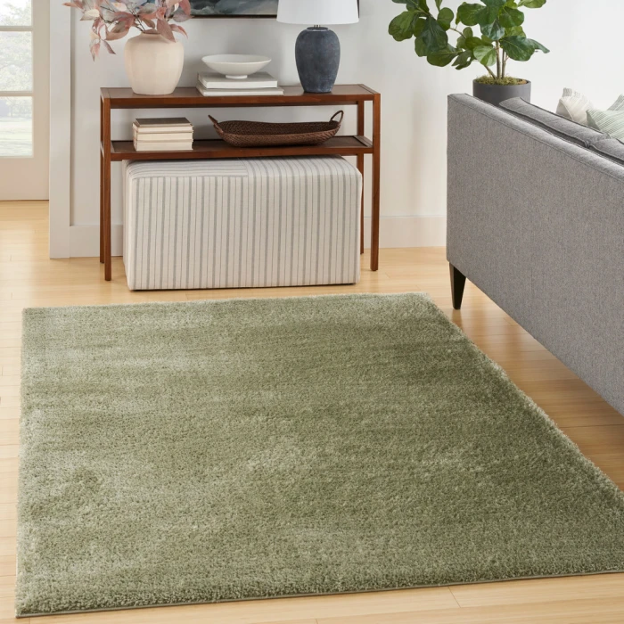 Nourison Pacific Shag Area Rug PCS01 Green
