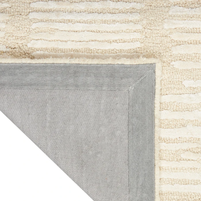 Calvin Klein Linear Area Rug LNR01 Ivory