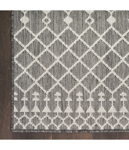 Nourison Positano Charcoal POS02 10ft. x 14ft. Rect. Rug