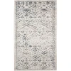 Nourison Home Astra Machine Washable ASW16 Ivory Blue 2 ft. X 6 ft. Area Rug