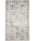 Nourison Astra Machine Washable Ivory Blue ASW16 2 ft. X 6 ft. Rectangle Rug