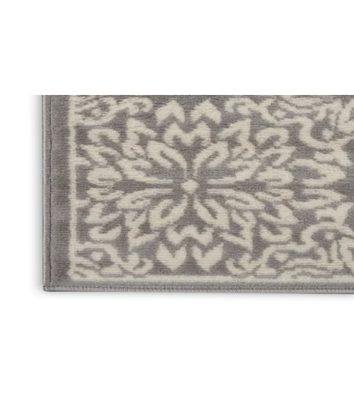 Nourison Jubilant Ivory Grey JUB06 2 ft. X 6 ft. Rectangle Rug