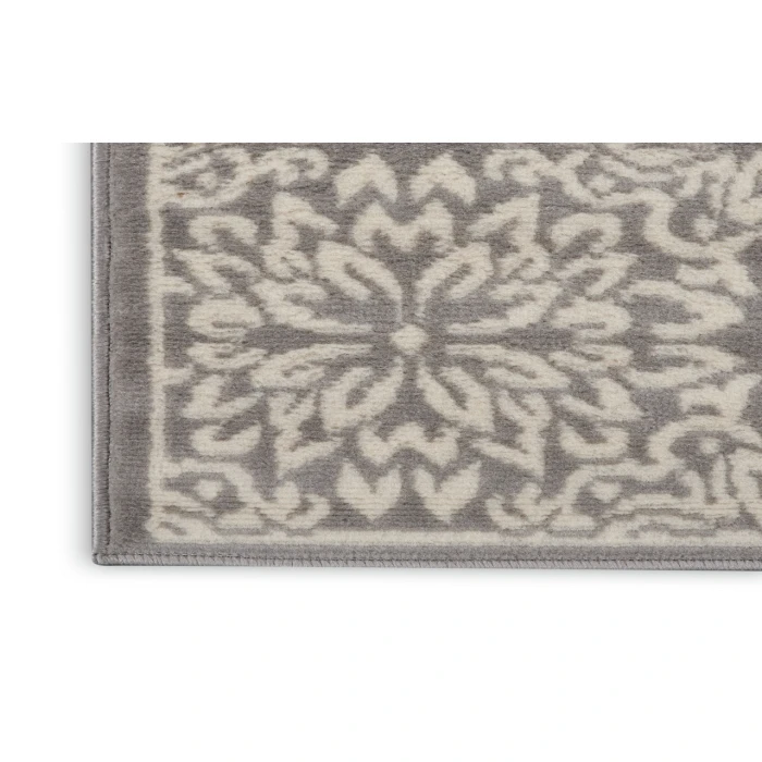 Nourison Jubilant Ivory Grey JUB06 2 ft. X 6 ft. Rectangle Rug