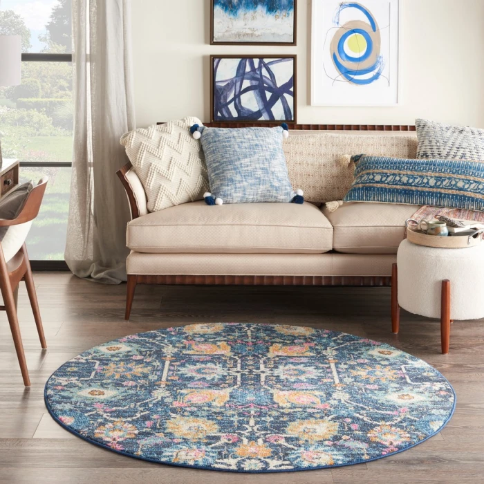 Nourison Passion Area Rug PSN01-Navy