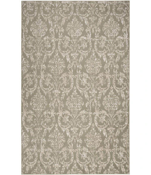Nourison Jubilant Olive JUB09 5 ft. 3 in. X 7 ft. 3 in. Rectangle Rug