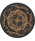 Nourison 2020 Round Area Rug NR206-Midnight