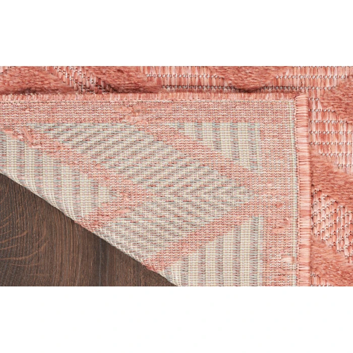 Nourison Versatile Coral Orange NRV01 2 ft. X 4 ft. Rectangle Rug