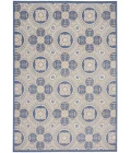 Nourison Aloha Area Rug ALH30 Blue/Grey