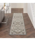 Nourison Parisa Area Rug PSA01 Grey Sage 2'3" x 10'