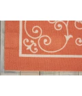 Nourison Home & Garden Area Rug RS019 Orange 10' x 13'