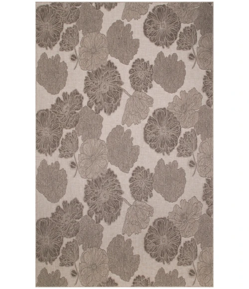 Nourison Garden Oasis Natural GOA04 8 ft. X 10 ft. Rectangle Rug