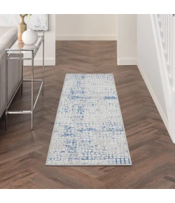 Nourison Home Whimsicle WHS07 Grey Blue 2 ft. X 6 ft. Area Rug